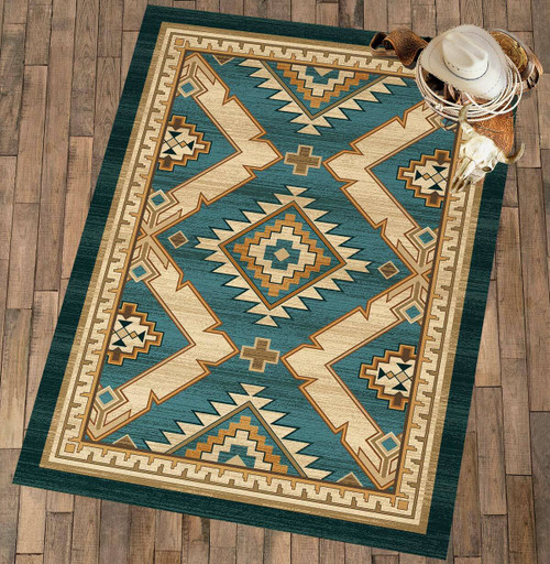 Blue Mesa Rug - 2 x 8