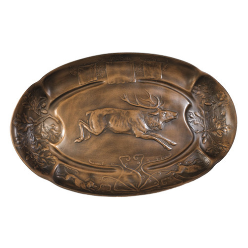 Bounding Buck Tray - Vintage Gold