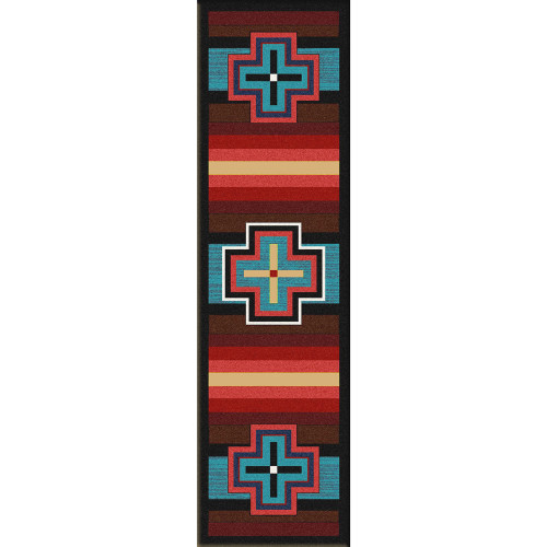 Bright Bounty Rug - 2 x 8