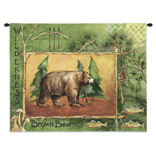 Brown Bear Wall Tapestry