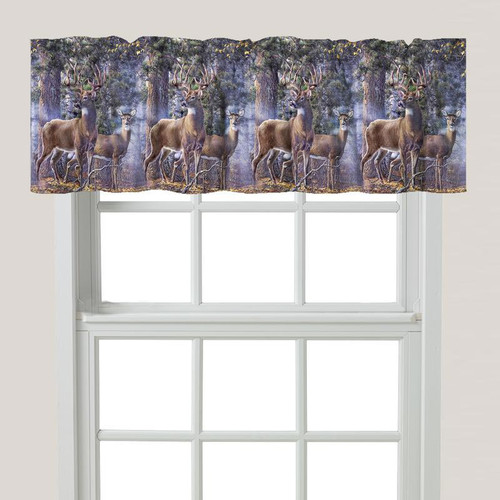 Buck & Doe Window Valance