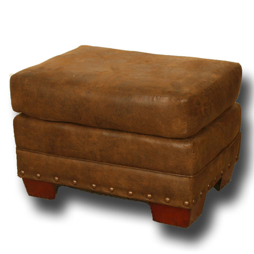 Buckskin Ottoman