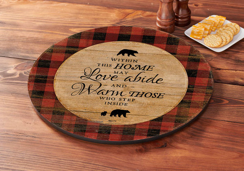 Buffalo Check Lazy Susan