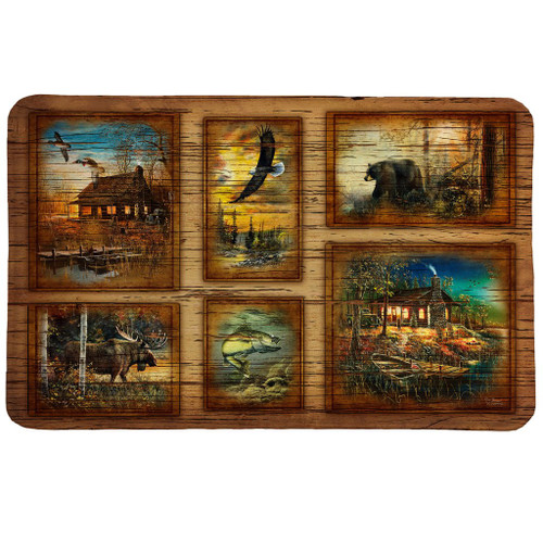 Cabin Animals Memory Foam Mat