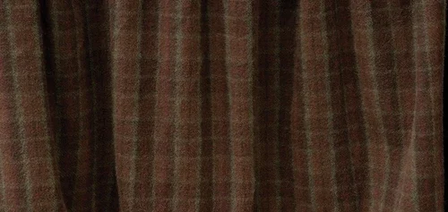 Cabin Bear Gathered Plaid Bedskirt - Queen