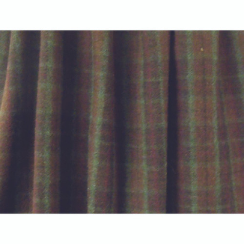 Cabin Bear Gathered Plaid Bedskirt - Twin