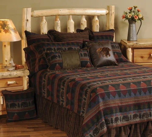 Cabin Bear Value Bed Set - Super Queen - OVERSTOCK