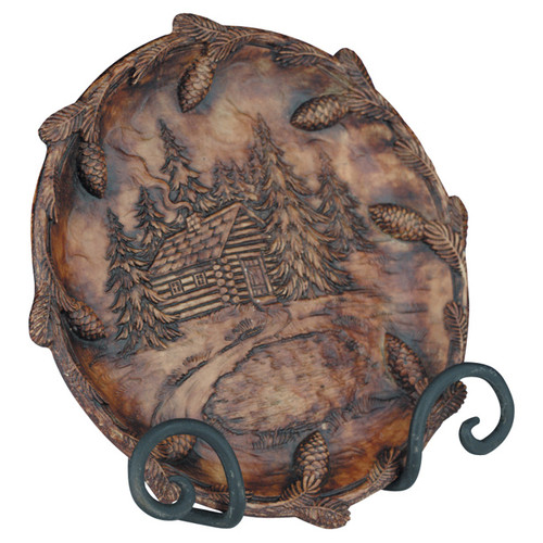 Cabin Decorative Tray
