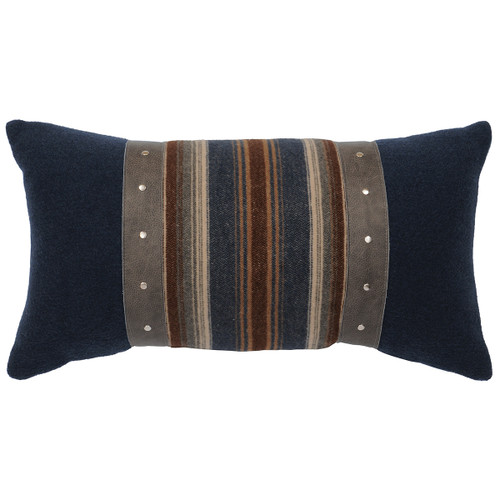 Cadillac Ranch Striped Rectangle Pillow