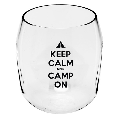 Camp On Wine Tumblers - Set of 4