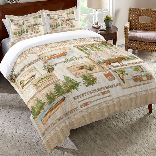 Campground Retreat Comforter - Queen