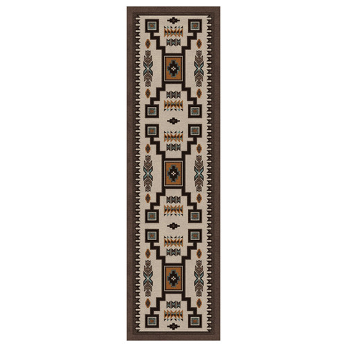 Canyon Shadow Saddle Rug - 2 x 8