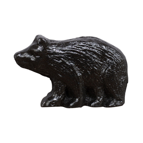 Cast Iron Black Bear Knob