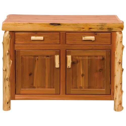 Cedar Log Buffet - 48 Inch