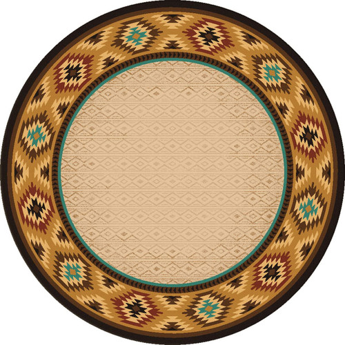 Desert Wave Rug - 8 Ft. Round