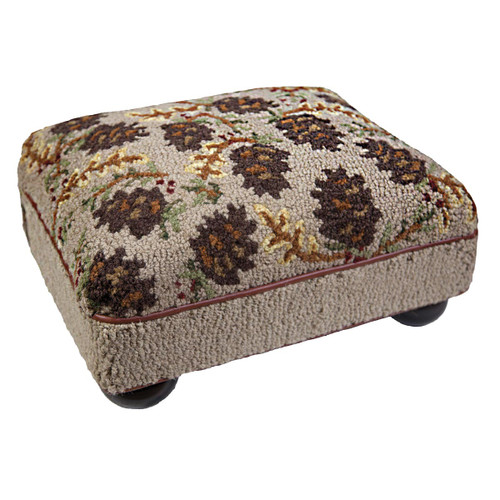 Cones Northwoods Hooked Top Footstool