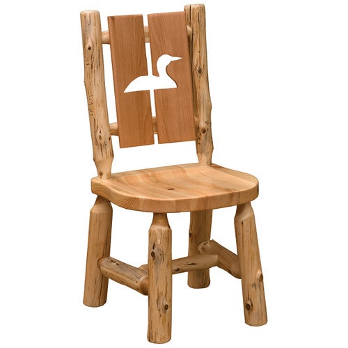 Log Cut-Out Side Chair - Loon