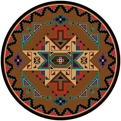 Deep Gorge Rug - 8 Ft. Round