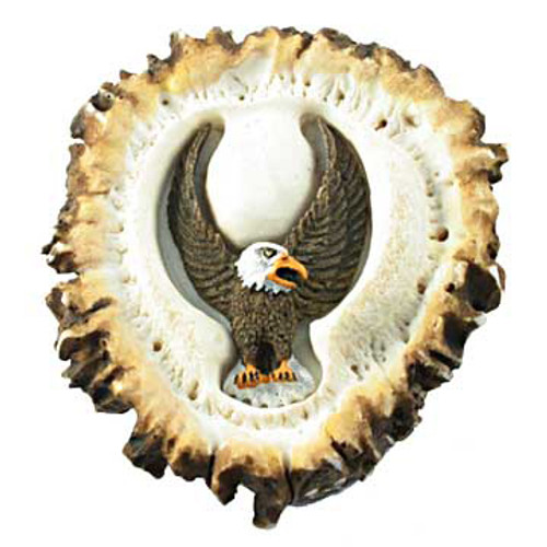 Deer Burr Cabinet Knob - Eagle - Set of 2