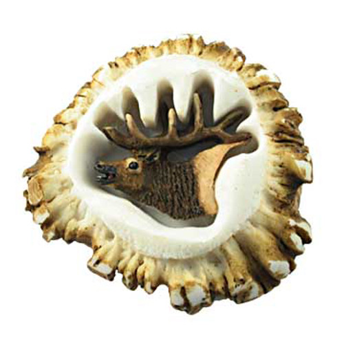 Deer Burr Cabinet Knob - Elk - Set of 2