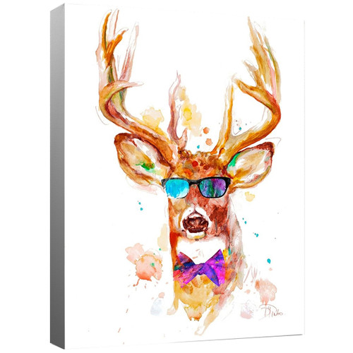 Deer Groove Canvas Art