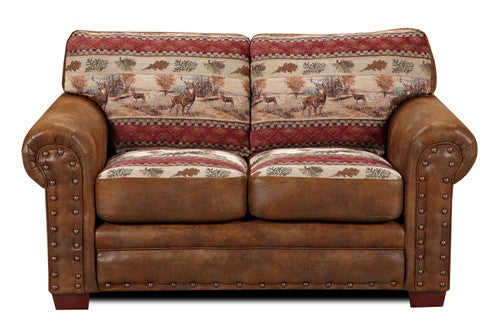 Forest Deer Loveseat