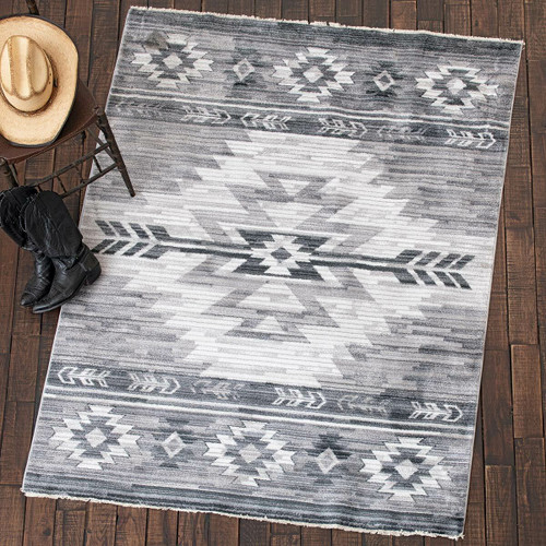 Desert Dusk Slate Rug - 8 x 10