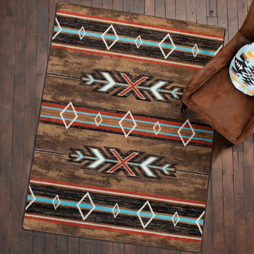 Desert Mocha Rug - 8 x 11