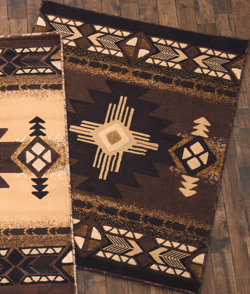 Desert Sun Chocolate Rug - 2 x 7