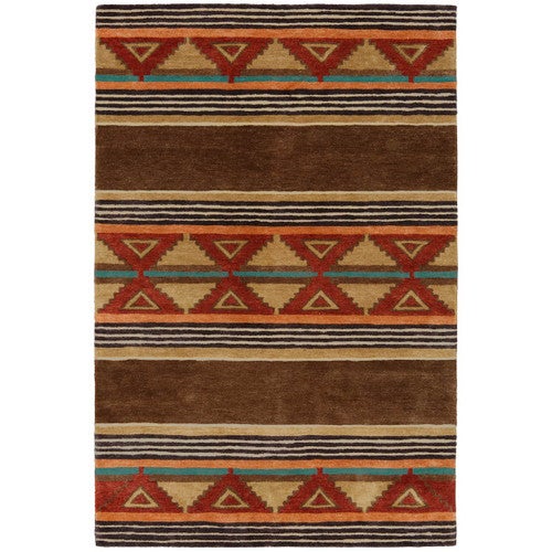 Taos Brown Rug Collection