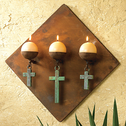 Turquoise Cross Wall Mount Towel Rack Hanger Turquoise Cross Wall Mount Towel Rack Hanger