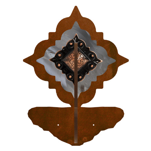 Diamond Copper Berry Concho Double Hook