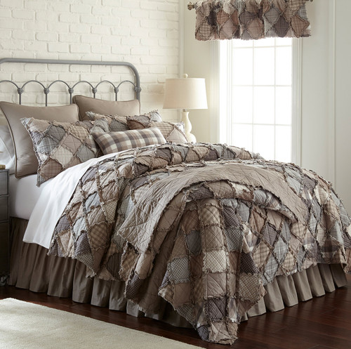 Diamond Plaid Quilt - King