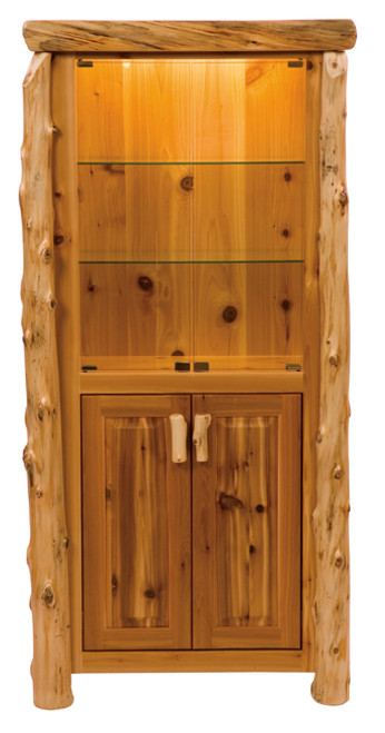 Log Display Cabinet