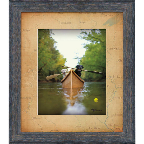 Dog Explorers Framed Print