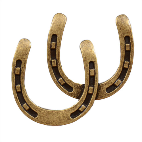 Double Horseshoe Cabinet Pulls - Set of 2