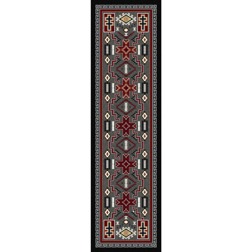 Double Cross Rug - 2 x 8