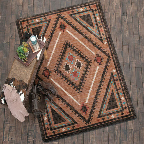 Dream Weaver Rust Rug - 4 x 5