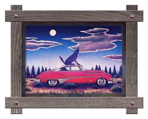 Driven Wild Framed Wall Art