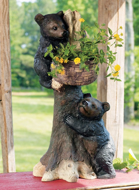 Bear Cubs Planter/Basket