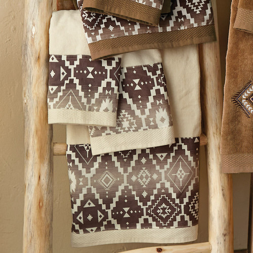 Durango Diamond Cream Towel Set