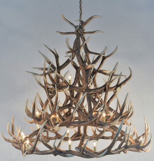 Elk 30 Antler Chandelier