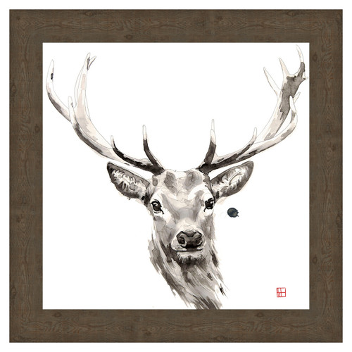 Elk Framed Canvas