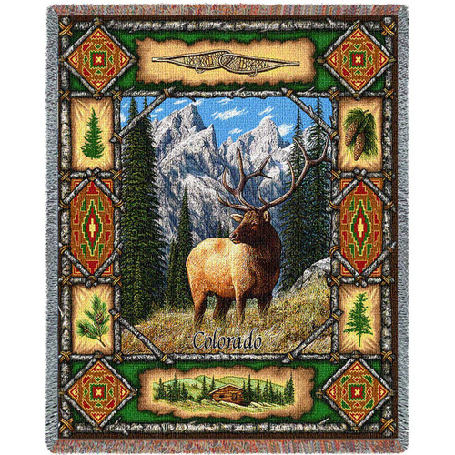 Elk Lodge Blanket