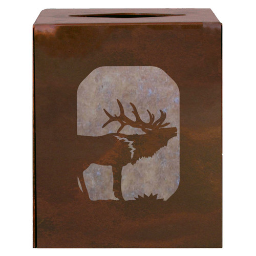 Elk Square Tissue Cover