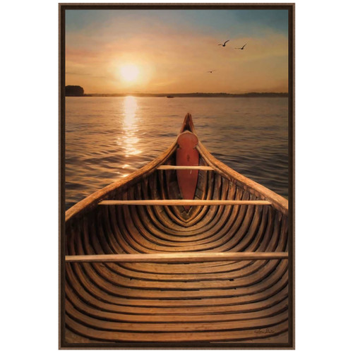 Evening on the Lake Framed Art