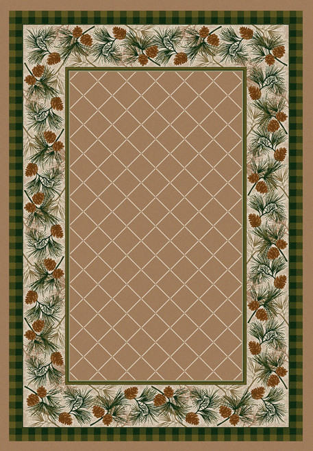 Evergreen Light Sandstone Rug - 4 x 5