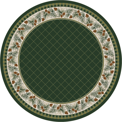 Evergreen Rug - 8 Ft. Round