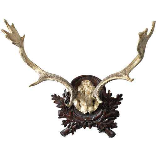 Fallow Antler Plaque