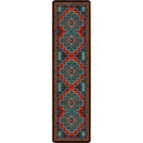 Fire Dancers Rug - 2 x 8